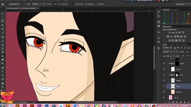 Roslyn 3/4th View Practice in Photoshop CS6 смотреть онлайн