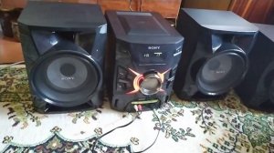 ►Подключил блютуз  Sony MHC-EX990 ! Система Hi-Fi☝ Смотрите видос до конца и одевайте на ушники !