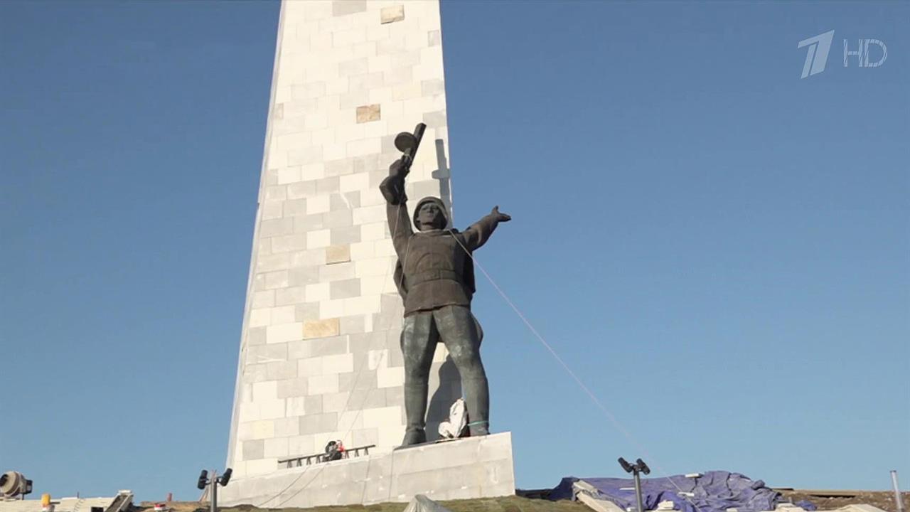 В Донбассе завершается восстановление легендарного мемориала "Саур-Могила"