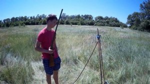 Отстрел ИЖ18 20 Калибр! Дробью и Пулями
