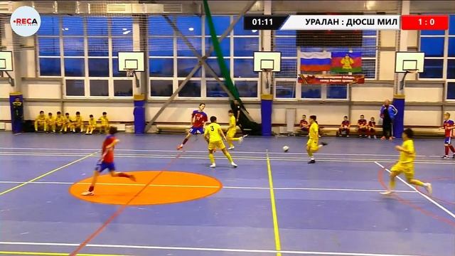 16:50 РСШОР «Уралан» (Элиста) - «ДЮСШ» (Миллерово) 1/4 ФИНАЛА смотреть онлайн