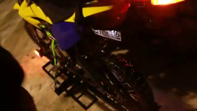 Мотохвост, мотоприцеп, багажник для мотоцикла смотреть онлайн