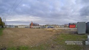 Фундамент для ангара на жб сваях 300х300х3500 весь процесс за 34 минуты Таймлапс (timelapse)