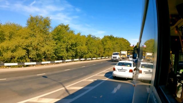 Поездка на автобусе с Малиновского. Ростов-на-Дону.  2021 год.