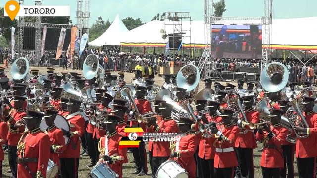 EAST AFRICAN ANTHEM PLAYED BY THE UPDF & UGANDA POLICE - THE BEST BANDS IN EAST AFRICA смотреть онлайн