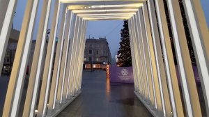 Новый год, ёлка, свет. ¦ Triumphal square. New year, Christmas tree, light.