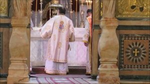 Литургия в Храме  Гроба Господня в Иерусалиме 24.05.2017