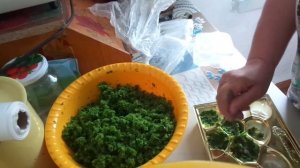 Стрелки  чеснока с укропом - заготовки на зиму