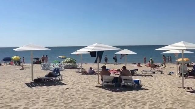 Янтарный пляж. Видео с телефона главы Янтарного-Алексея Заливатского