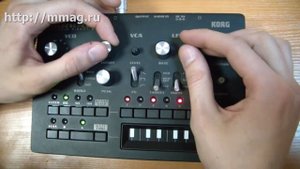 mmag.ru: KORG Monotribe synthesizer video review