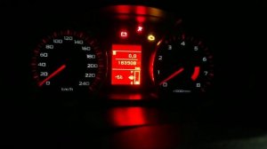 Mitsubishi Lancer 10 тест маслёнки на щитке приборов
