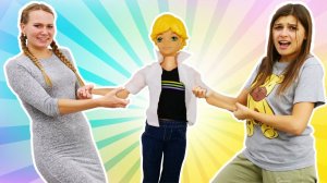 Видео игры в шоу Тойклаб: Адриан ищет пару на выпускной? Крутые истории героев Леди Баг и Супер Кот