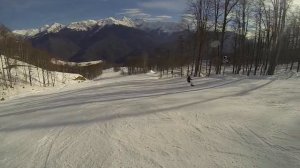 Лиза Манькова. Роза Хутор. 26/02/15