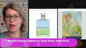 Aura-Soma #108, Archangel Jeremiel, Mid-tone Turquoise,Mid-tone Olive Weekly Energy Update