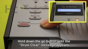 How to reset a drum – Brother HL-6180 & HL -6180DW