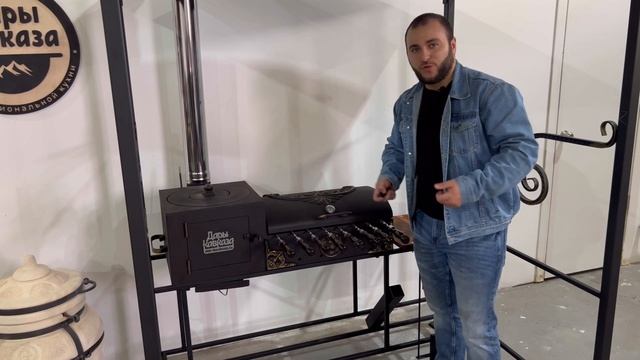 Мангал с крышей 5мм «Дачный PRO» |Дары Кавказа