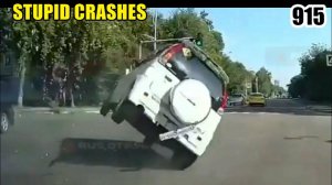 Stupid crashes 915 August 2024 car crash compilation