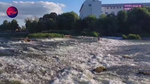 Вечер в Туле. Место силы на реке Упа, за вдв, концерты, фонтан. Кремль и набережная.