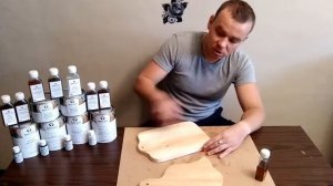 Обработка разделочных досок натуральным маслом для защиты дерева MAZ-SLO