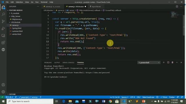 Routing in Query String | Node JS 2021 Tutorial 24 смотреть онлайн