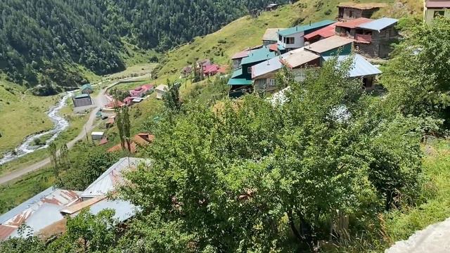 Прогулка по селу Гиндиб. Красивые горы,реки, лес, старинные дома. Аксакалы. Кардиб Хадиял Тлярата