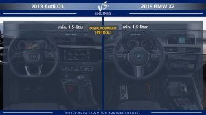 2019 Audi Q3 vs 2019 BMW X2 (technical comparison)