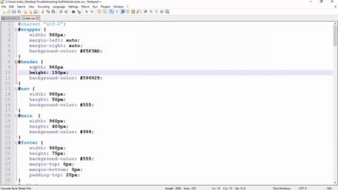 Troubleshooting HTML and CSS