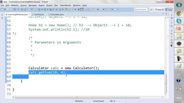 Lecture 6 - Methods Part 4 -  Java essentials for Selenium
