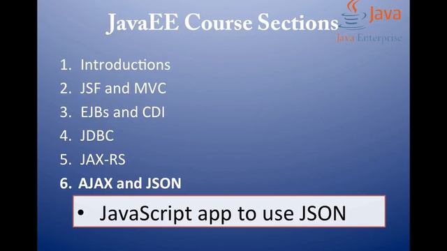 JavaEE Part 6 introduction