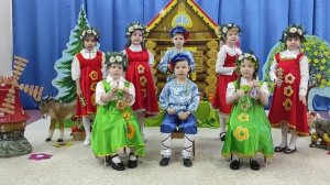 шумовой оркестр детского сада "Мишутка" -  " Барыня"