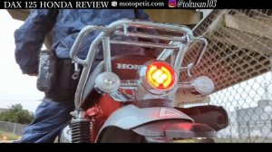 HONDA DAX125 2023 All in one review | Max speed ? Difference monkey and dax? Catalog ?