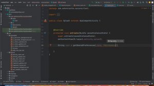 How to read a String stored in Android SharedPreferences | Java Android Studio Tutorial