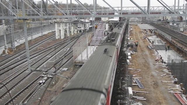 "С первым декабря!" Электропоезд ЭД4М-0337 с сообщением "Владимир - Москва"