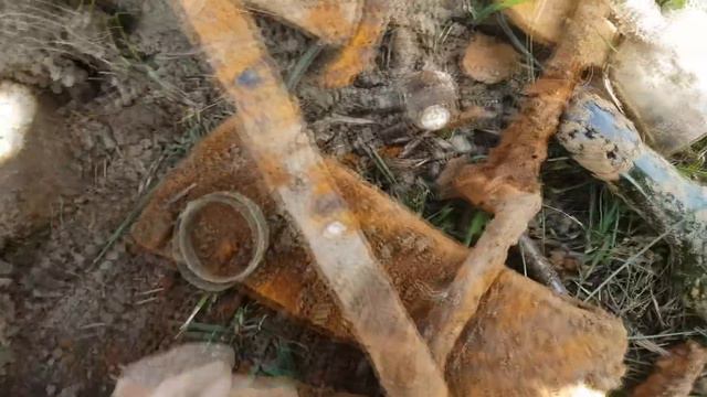 Коп Восточной Пруссии 2019.Шурфим возле домов. смотреть онлайн