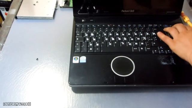 Розбір ноутбука PACKARD BELL EASYNOTE HERA GL MH36 | Disassembly notebook смотреть онлайн