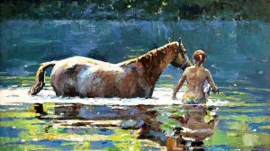 Летние пейзажи художника Алексея Зайцева