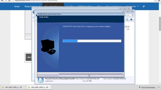 How To Setup Printing with Windows on Sharp Printer смотреть онлайн