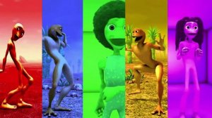 COLOR DANCE CHALLENGE - Me Kemaste Vs El Taiger Vs Patila Alien dance