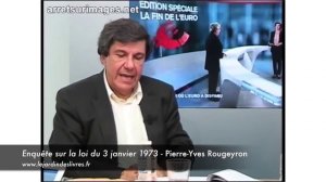 Enquête sur la Loi du 3 janvier 1973 - Pierre-Yves Rougeyron, Pierre Jovanovic.
