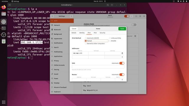 How to use a static IP on Ubuntu 22.04 смотреть онлайн