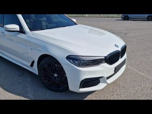 BMW 5 серии - отполировали кузов,  бронирование,  два слоя керамики, тонировка и покраска дисков