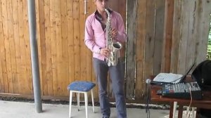 Одинокий пастух. Соло на саксофоне