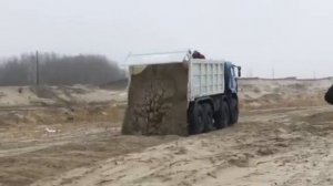 Работа самосвала с горизонтальной разгрузкой.mp4