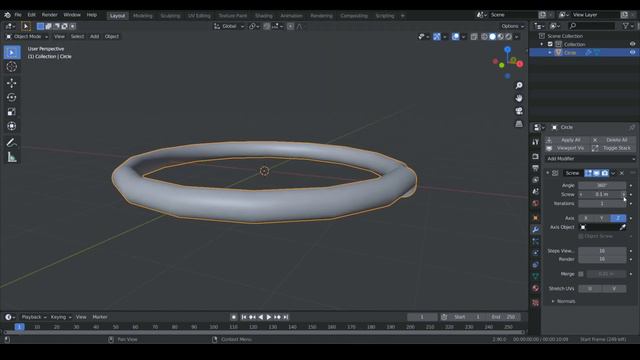 Create a Spring in Blender |  Springs in Blender 2.9 for beginners
