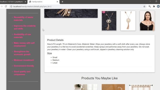 HTML,CSS,PHP,MYSQL(Web development project)