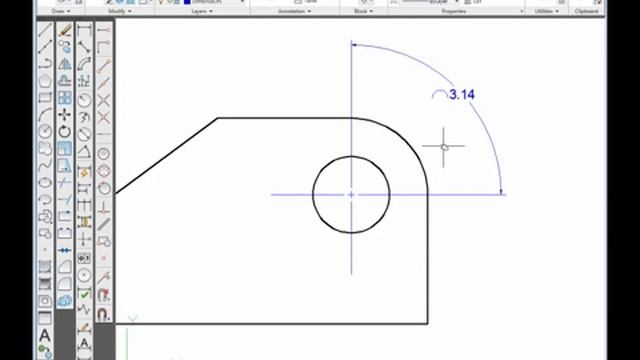Aligned, Arc Length, and Angular Dimension Tools смотреть онлайн