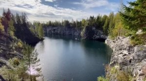 Автобусный тур из Санкт Петербурга в Карелию. Рускеала и водопады