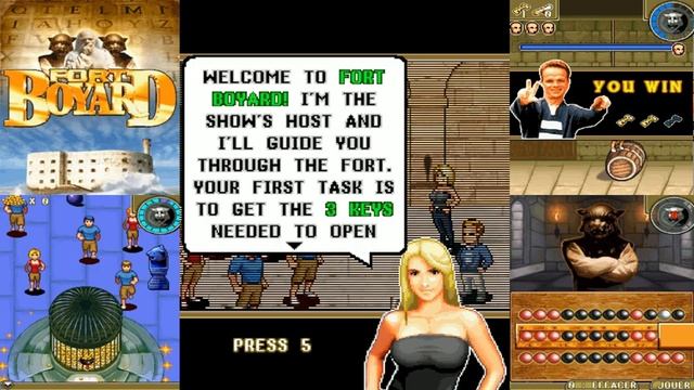 "Fort Boyard" (Форт Боярд) Java Game (Gameloft 2008 year)