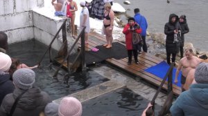 Крещенское купание в минеральных источниках санатория "Красноусольск"