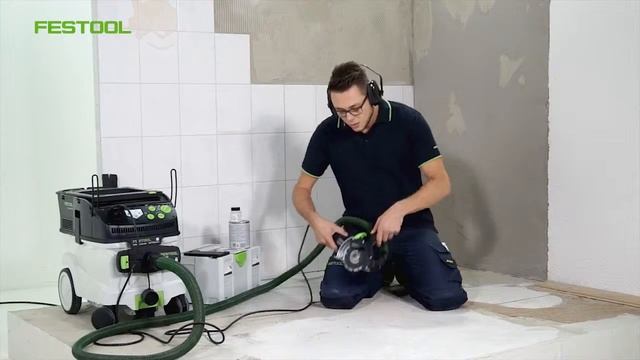 Festool TV. Выпуск 110 - Алмазная отрезная система DSC AG 125. Заделывание трещины в наливном полу смотреть онлайн